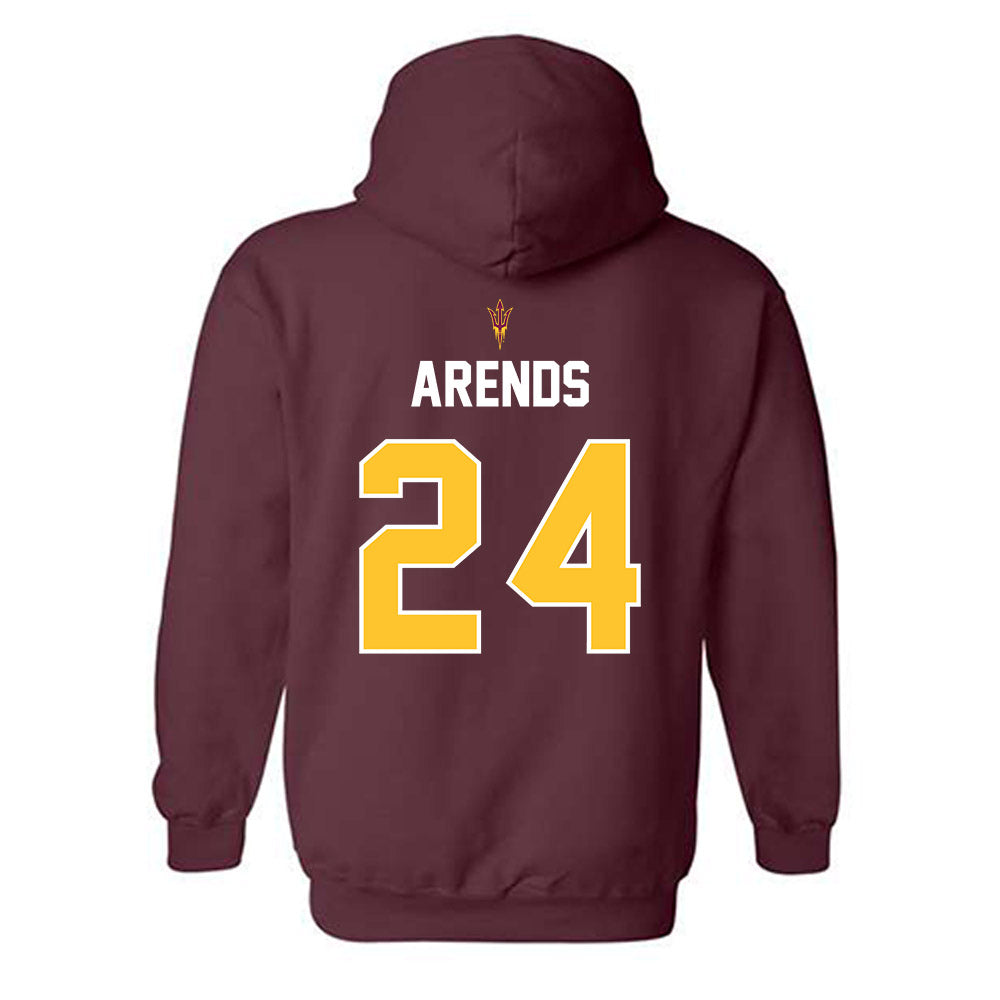 Arizona State - NCAA Football : Coleson Arends - Hooded Sweatshirt
