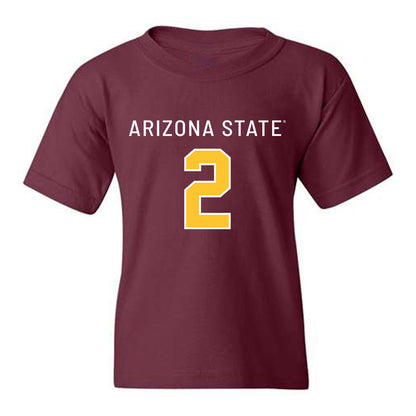 Arizona State - NCAA Football : Xavion Alford - Youth T-Shirt