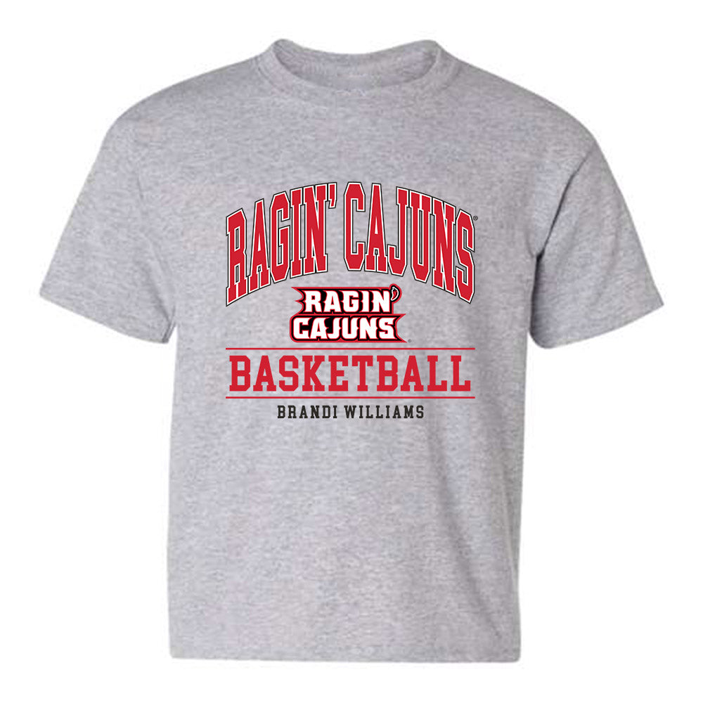 Louisiana - NCAA Women's Basketball : Brandi Williams - Youth T-Shirt Classic Shersey