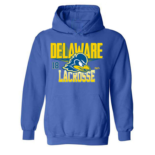 Delaware - NCAA Men's Lacrosse : Aidan Fritz - Hooded Sweatshirt Classic Fashion Shersey