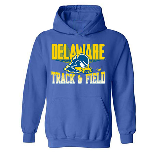 Delaware - NCAA Women's Track & Field (Indoor) : Amber Cray - Hooded Sweatshirt Classic Fashion Shersey