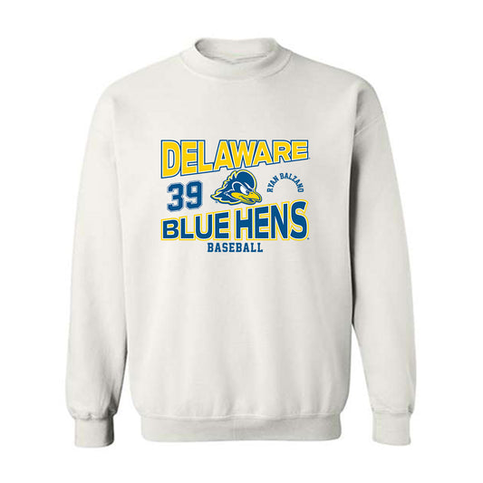 Delaware - NCAA Baseball : Ryan Balzano - Crewneck Sweatshirt Classic Fashion Shersey