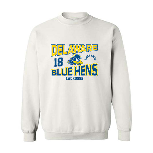 Delaware - NCAA Men's Lacrosse : Aidan Fritz - Crewneck Sweatshirt Classic Fashion Shersey