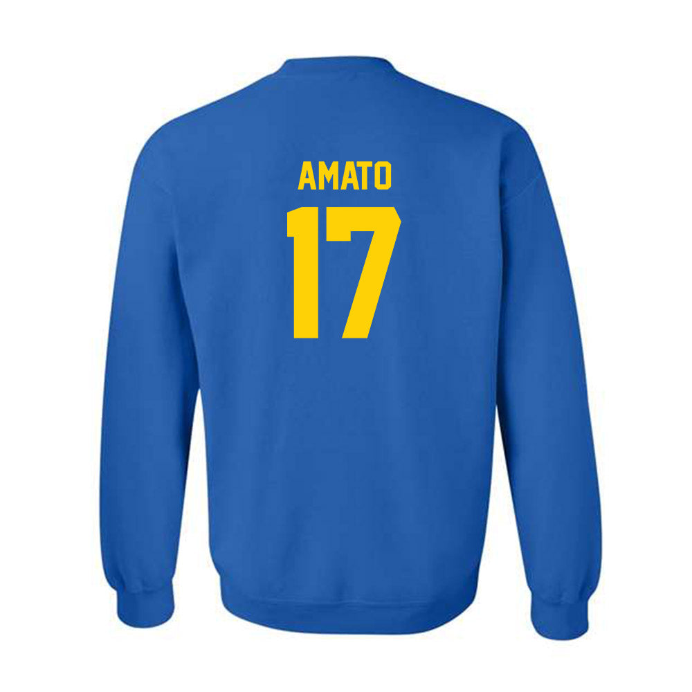 Delaware - NCAA Baseball : Andrew Amato - Crewneck Sweatshirt Classic Shersey