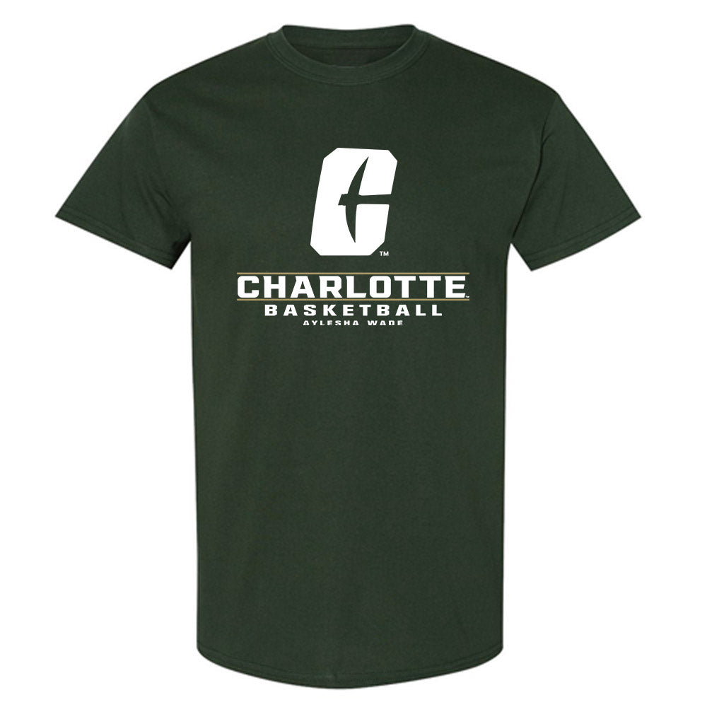 UNC Charlotte - NCAA Women's Basketball : Aylesha Wade - T-Shirt Classic Fashion Shersey