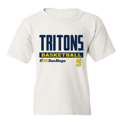 UCSD - NCAA Men's Basketball : Cade Pendleton - Youth T-Shirt Classic Fashion Shersey