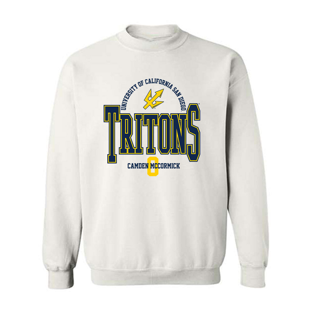 UCSD - NCAA Men's Basketball : Camden McCormick - Crewneck Sweatshirt Classic Fashion Shersey