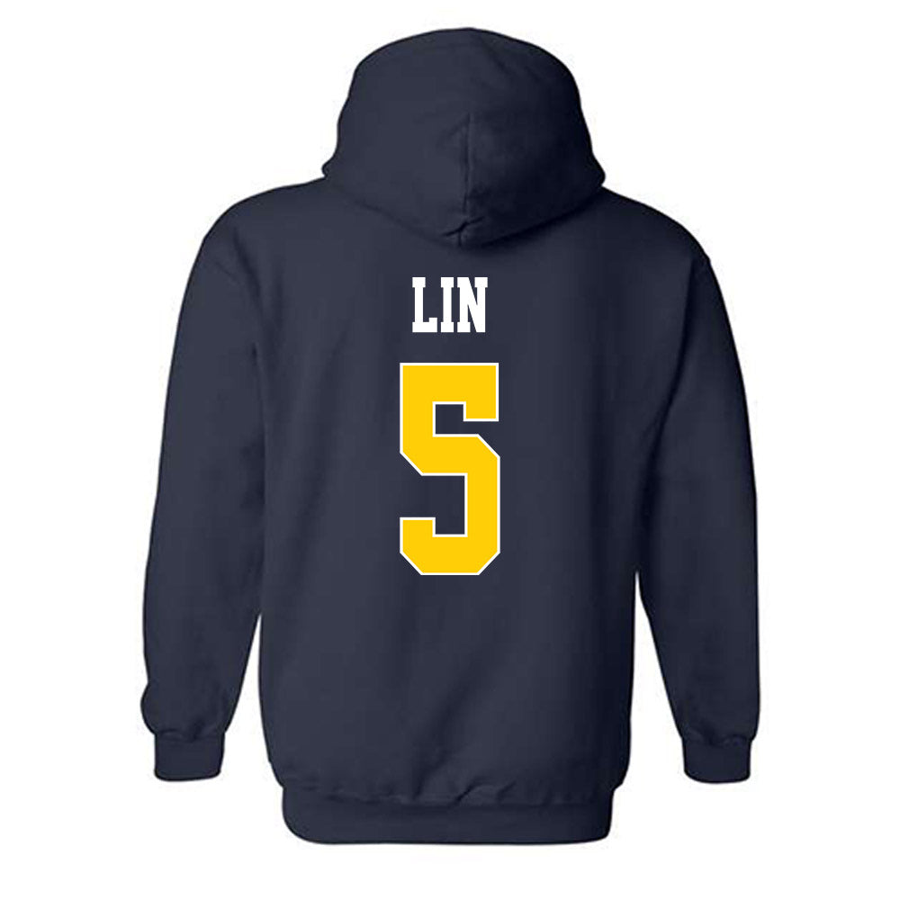 UCSD - NCAA Men's Soccer : Matthew Lin - Hooded Sweatshirt Classic Shersey