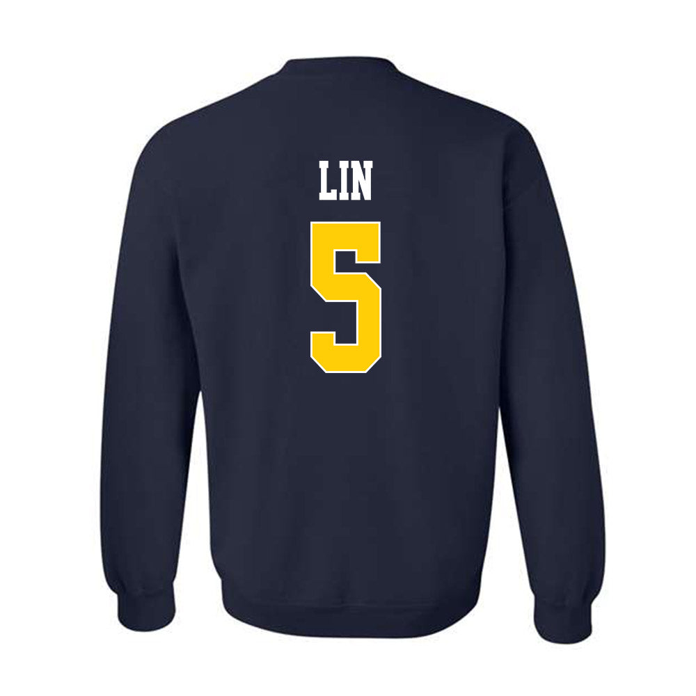 UCSD - NCAA Men's Soccer : Matthew Lin - Crewneck Sweatshirt Classic Shersey