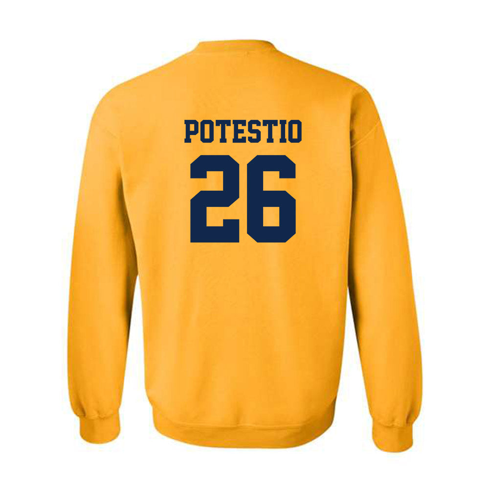 UCSD - NCAA Baseball : Anthony Potestio - Crewneck Sweatshirt Classic Shersey