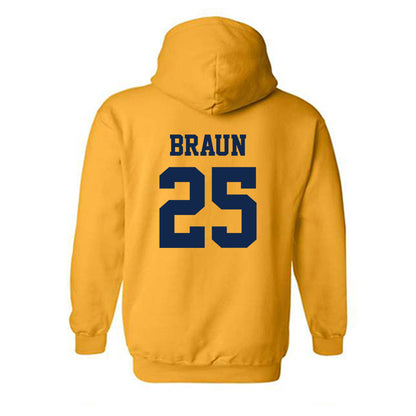 UCSD - NCAA Men's Soccer : Keenai Braun - Hooded Sweatshirt Classic Shersey