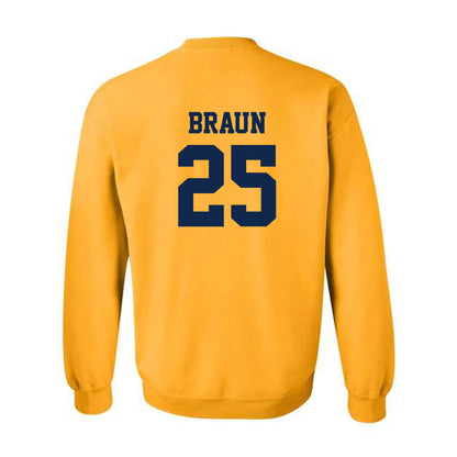 UCSD - NCAA Men's Soccer : Keenai Braun - Crewneck Sweatshirt Classic Shersey