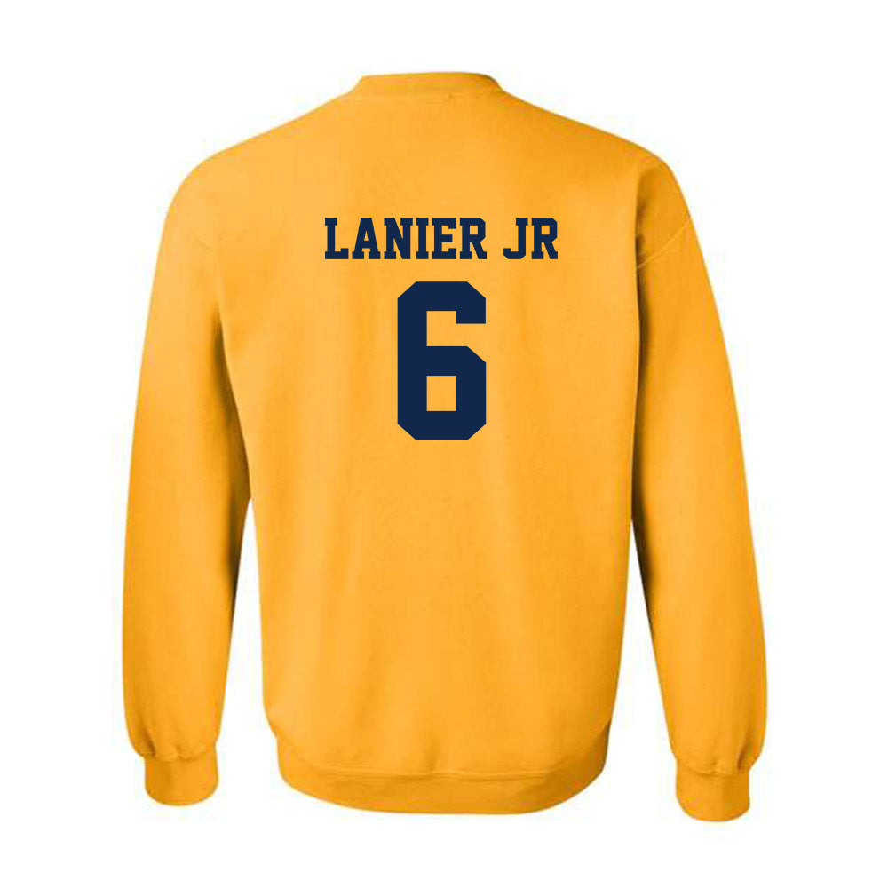 UCSD - NCAA Baseball : Delshaun Lanier Jr - Crewneck Sweatshirt Classic Shersey