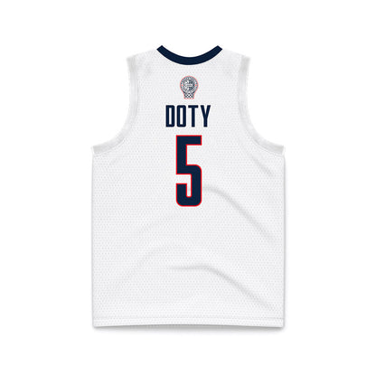 UConn - Women's Basketball Legends : Caroline Doty - Replica Basketball Jersey