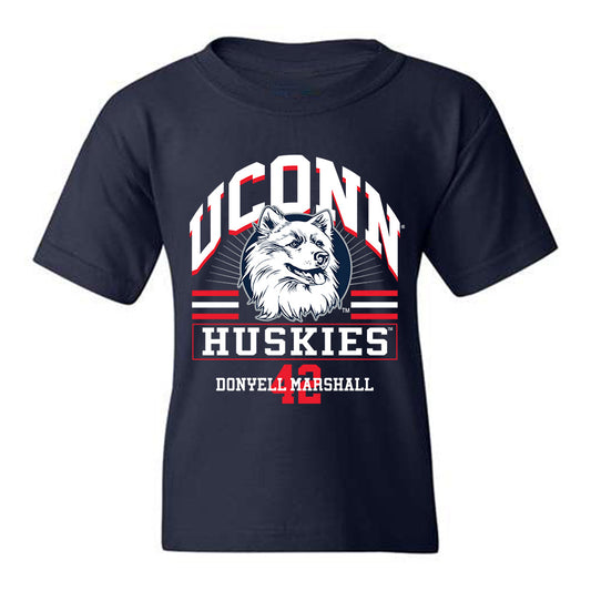 UConn - Men's Basketball Legends - Donyell Marshall - Youth T-Shirt Classic Shersey