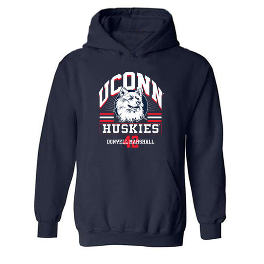 UConn - Men's Basketball Legends - Donyell Marshall - Hooded Sweatshirt Classic Shersey