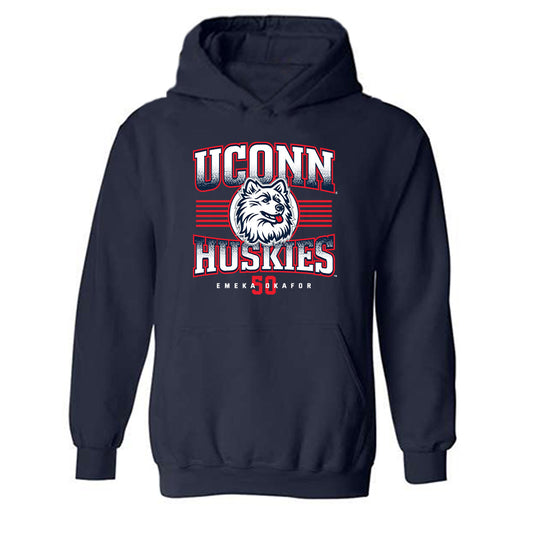 UConn - Men's Basketball Legends - Emeka Okafor - Hooded Sweatshirt Classic Shersey