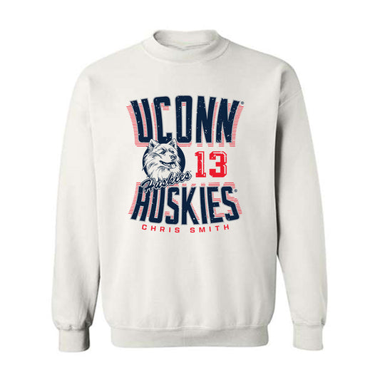 UConn - Men's Basketball Legends - Chris Smith - Crewneck Sweatshirt Classic Shersey