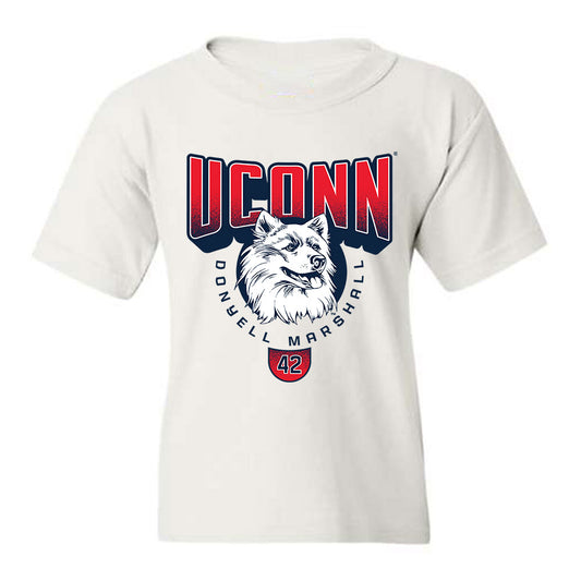 UConn - Men's Basketball Legends - Donyell Marshall - Youth T-Shirt Classic Shersey