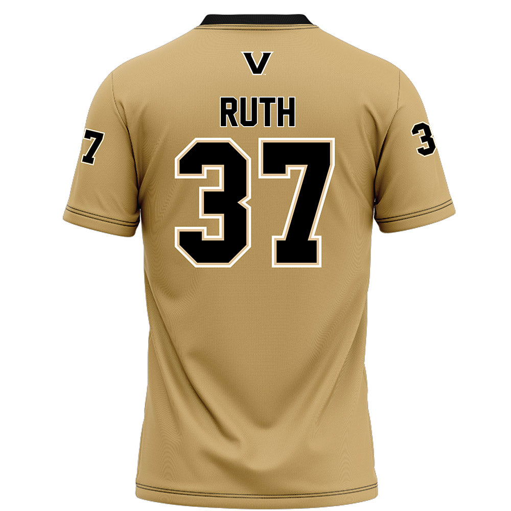 Vanderbilt - NCAA Football : Jailen Ruth - Football Jersey Gold