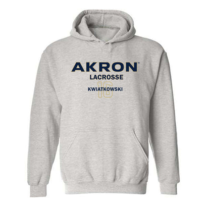 Akron - NCAA Women's Lacrosse : Cami Kwiatkowski - Hooded Sweatshirt Classic Fashion Shersey