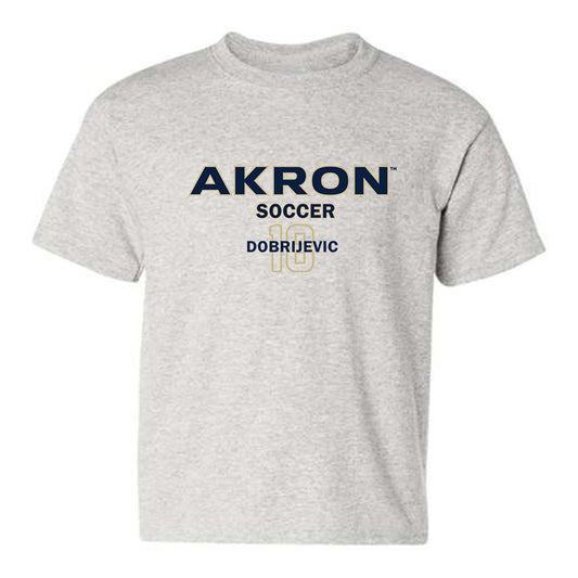 Akron - NCAA Men's Soccer : Stefan Dobrijevic - Youth T-Shirt Classic Fashion Shersey