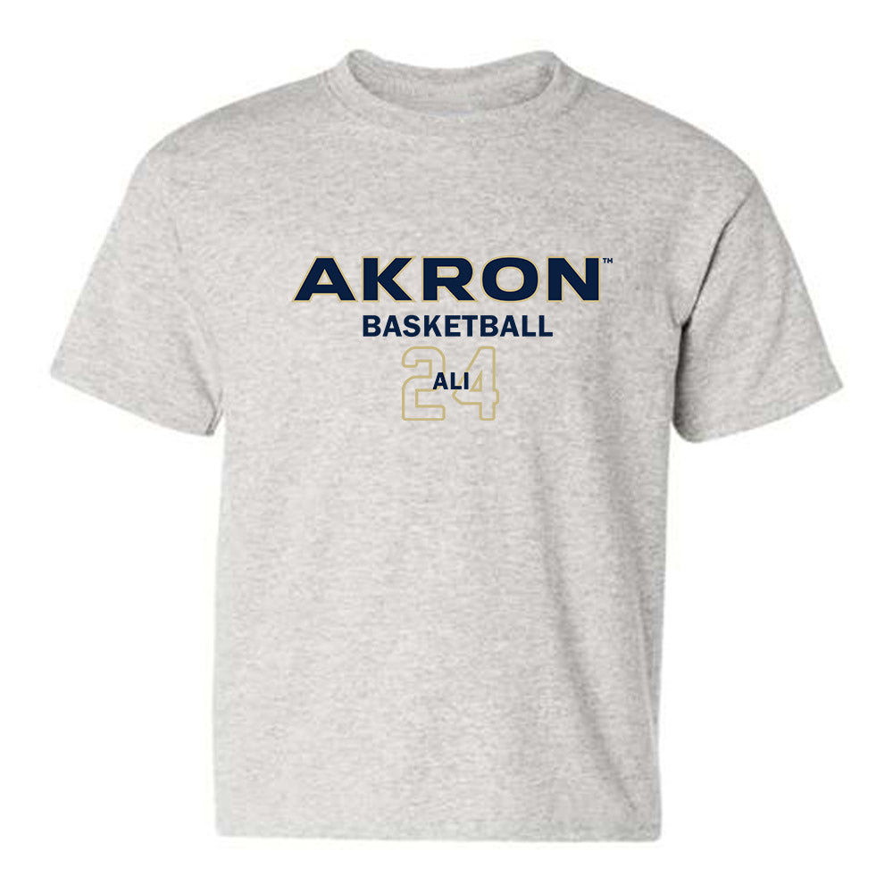 Akron - NCAA Men's Basketball : Ali Ali - Youth T-Shirt Classic Fashion Shersey