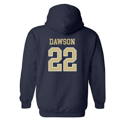 Akron - NCAA Men's Basketball : Mikal Dawson - Hooded Sweatshirt Classic Shersey