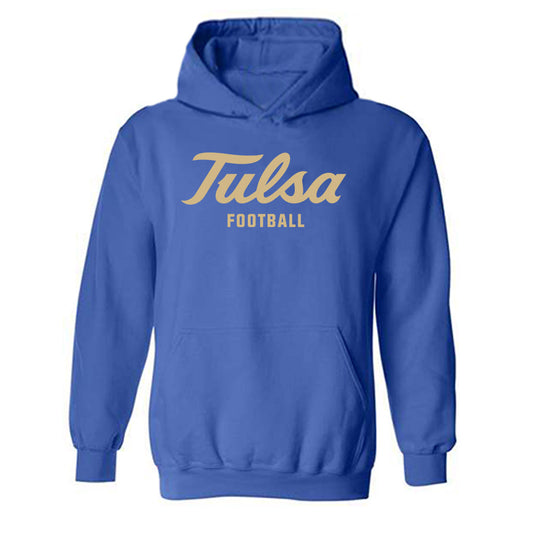 Tulsa - NCAA Football : Evan Guenthner - Hooded Sweatshirt Classic Shersey