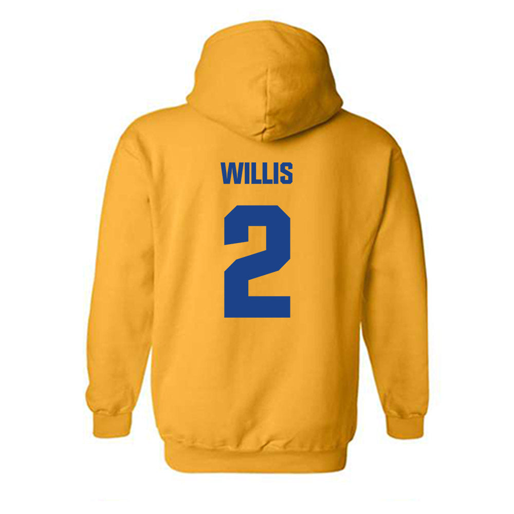 Tulsa - NCAA Men's Basketball : Keaston Willis - Hooded Sweatshirt Classic Shersey