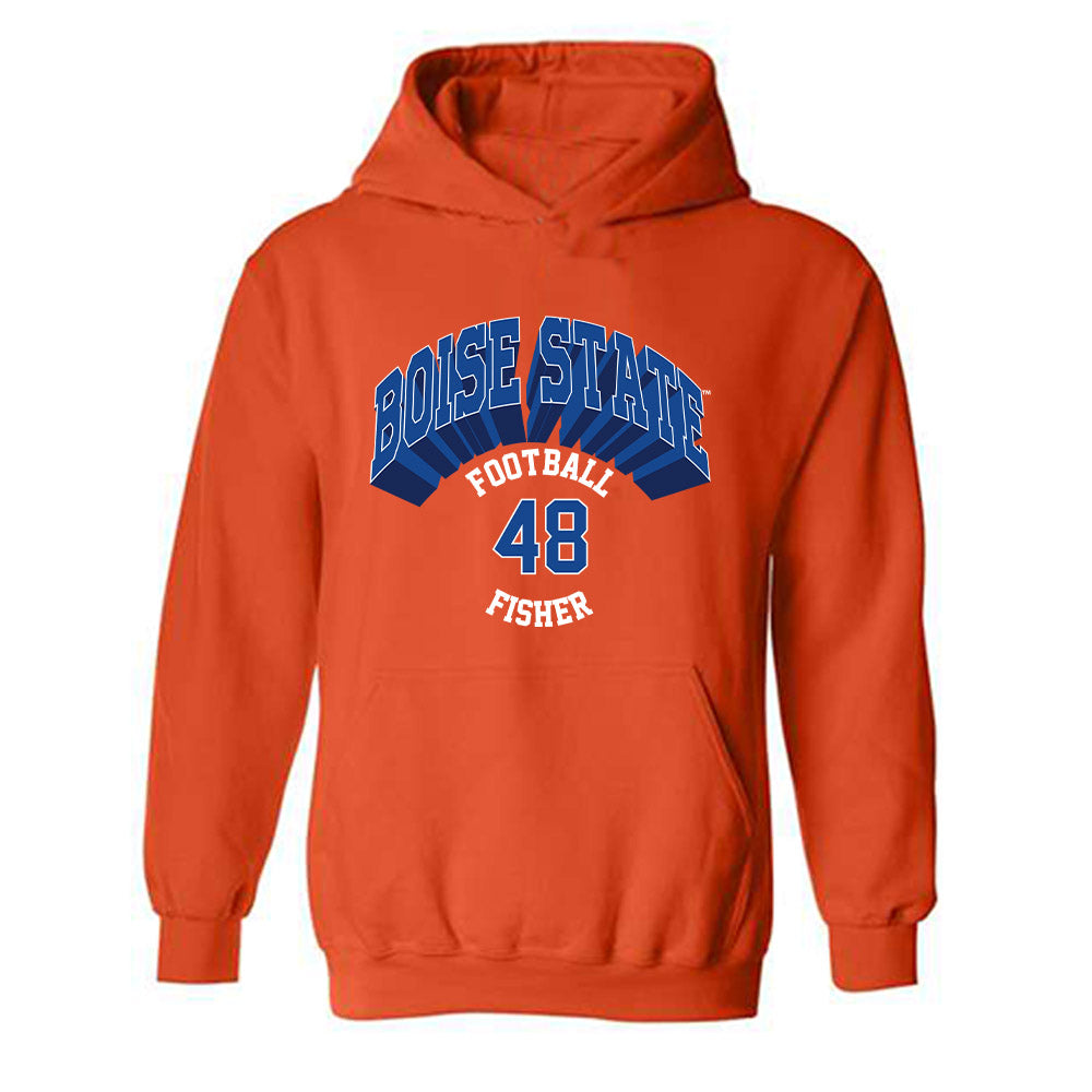 Boise State - NCAA Football : Oliver Fisher - Hooded Sweatshirt Classic Fashion Shersey