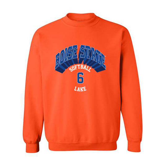Boise State - NCAA Softball : Megan Lake - Crewneck Sweatshirt Classic Fashion Shersey