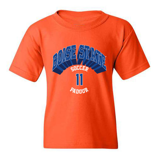 Boise State - NCAA Women's Soccer : Morgan Padour - Youth T-Shirt Classic Fashion Shersey