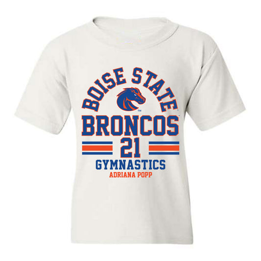 Boise State - NCAA Women's Gymnastics : Adriana Popp - Youth T-Shirt Classic Fashion Shersey