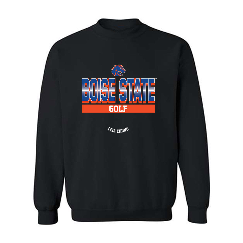 Boise State - NCAA Women's Golf : Leia Chung - Crewneck Sweatshirt Classic Fashion Shersey