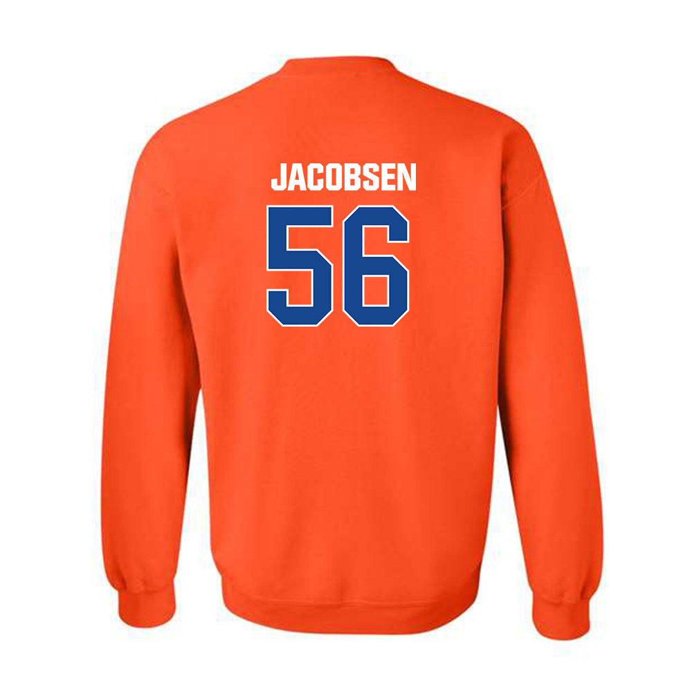 Boise State - NCAA Football : Mason Jacobsen - Crewneck Sweatshirt Classic Shersey