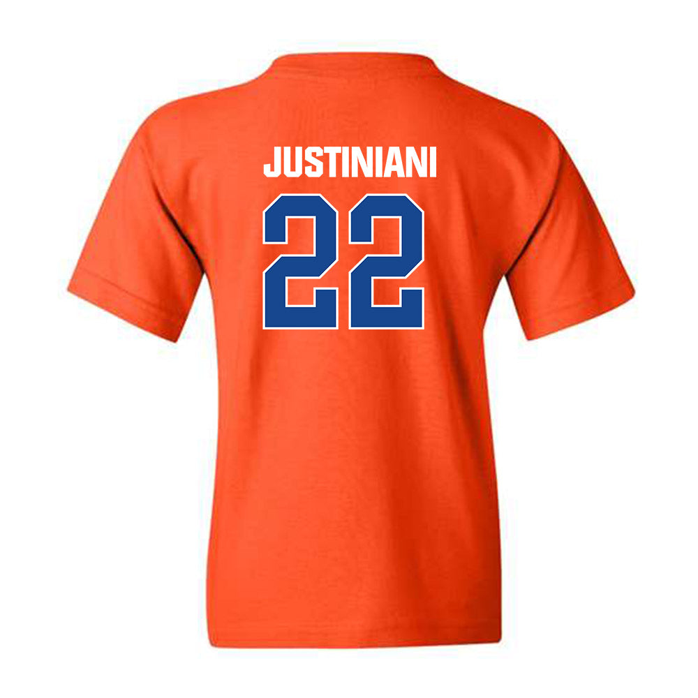 Boise State - NCAA Women's Soccer : Michaela Justiniani - Youth T-Shirt Classic Shersey