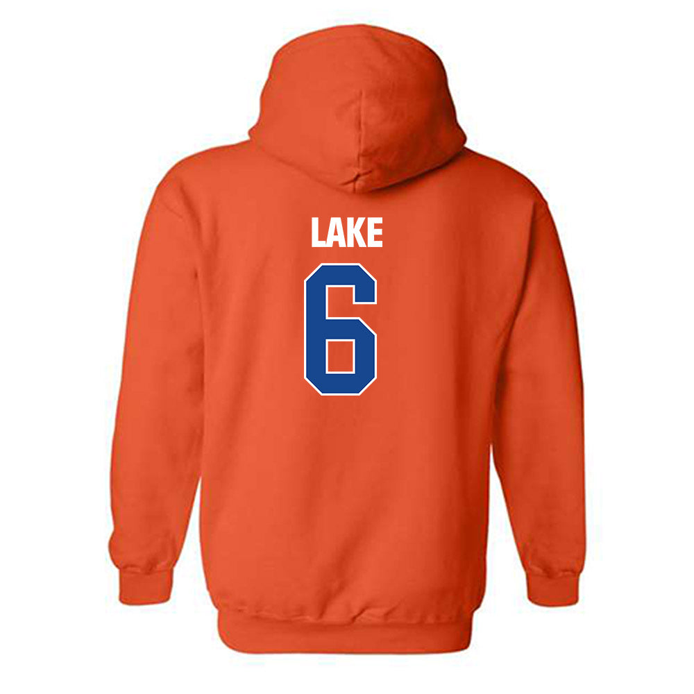 Boise State - NCAA Softball : Megan Lake - Hooded Sweatshirt Classic Shersey