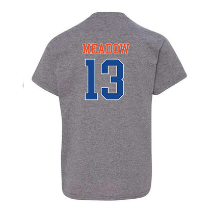 Boise State - NCAA Men's Basketball : Andrew Meadow - Youth T-Shirt Classic Shersey