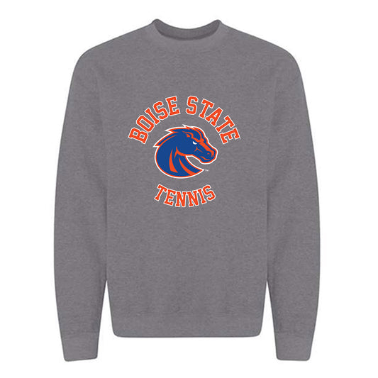 Boise State - NCAA Men's Tennis : Teague Burger - Crewneck Sweatshirt Classic Shersey