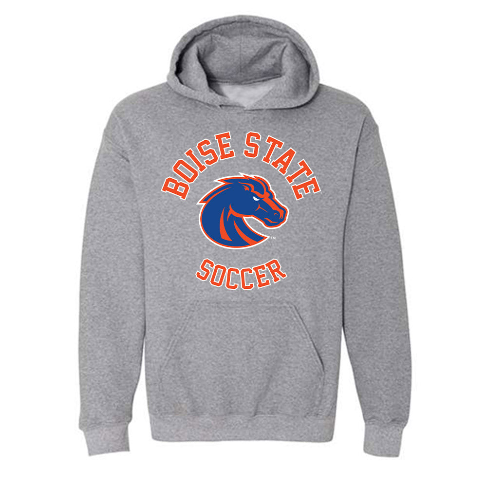 Boise State - NCAA Women's Soccer : Jazmyn Brass - Hooded Sweatshirt Classic Shersey