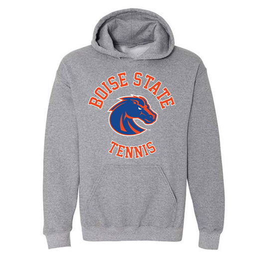 Boise State - NCAA Men's Tennis : Teague Burger - Hooded Sweatshirt Classic Shersey