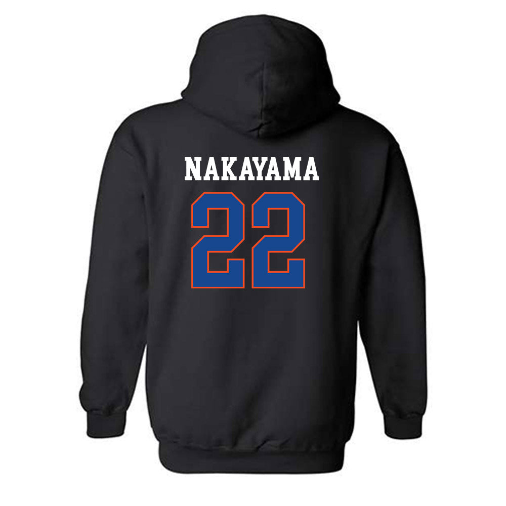 Boise State - NCAA Women's Gymnastics : Dani Nakayama - Hooded Sweatshirt Classic Shersey