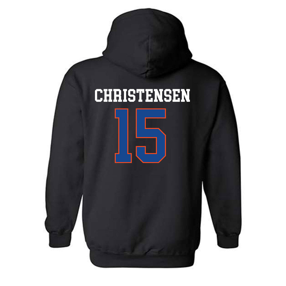 Boise State - NCAA Women's Basketball : Alyssa Christensen - Hooded Sweatshirt Classic Shersey