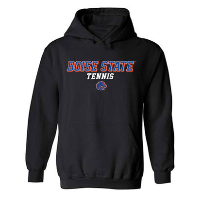 Boise State - NCAA Men's Tennis : Caden Moortgat - Hooded Sweatshirt Classic Shersey