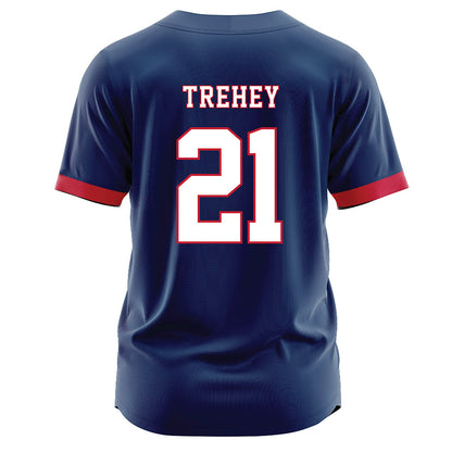 FAU - NCAA Baseball : Danny Trehey - Baseball Jersey