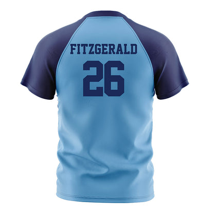 Marquette - NCAA Men's Soccer : Joey Fitzgerald - Blue Soccer Jersey