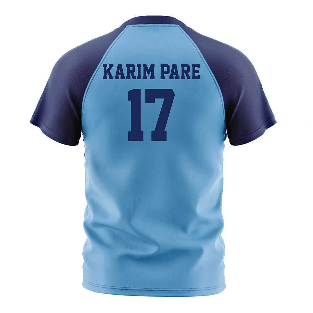 Marquette - NCAA Men's Soccer : Abdoul Karim Pare - Blue Soccer Jersey