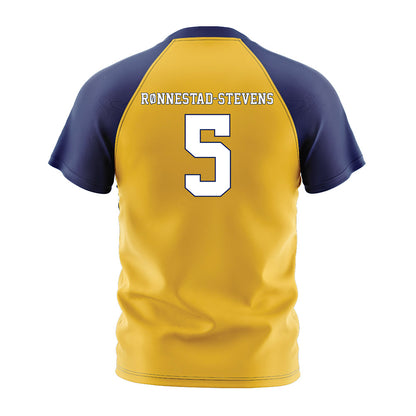 Marquette - NCAA Men's Soccer : Tristan Ronnestad-Stevens - Gold Soccer Jersey