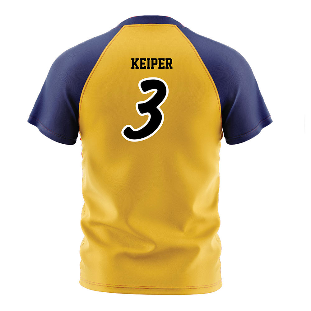 Marquette - NCAA Women's Soccer : Molly Keiper - Gold Soccer Jersey